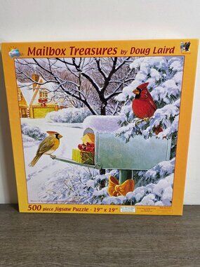 Mailbox Treasures - 500 Piece Jigsaw Puzzle by SunsOut